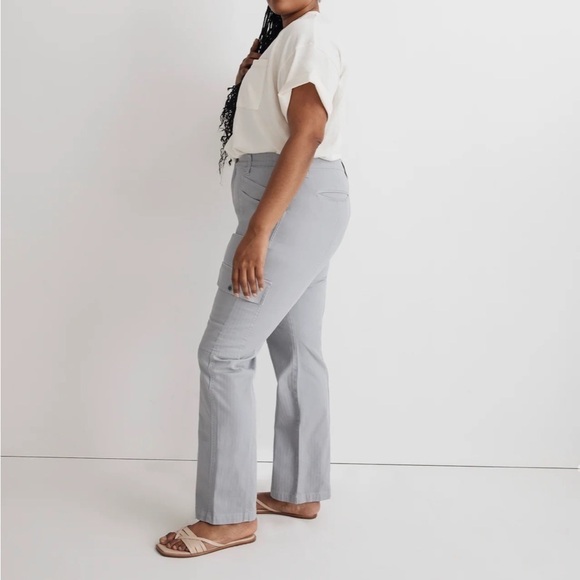 Madewell The Garment-Dyed '90s Straight Cargo Pant in Solstice size 33 NN411 - Picture 3 of 14